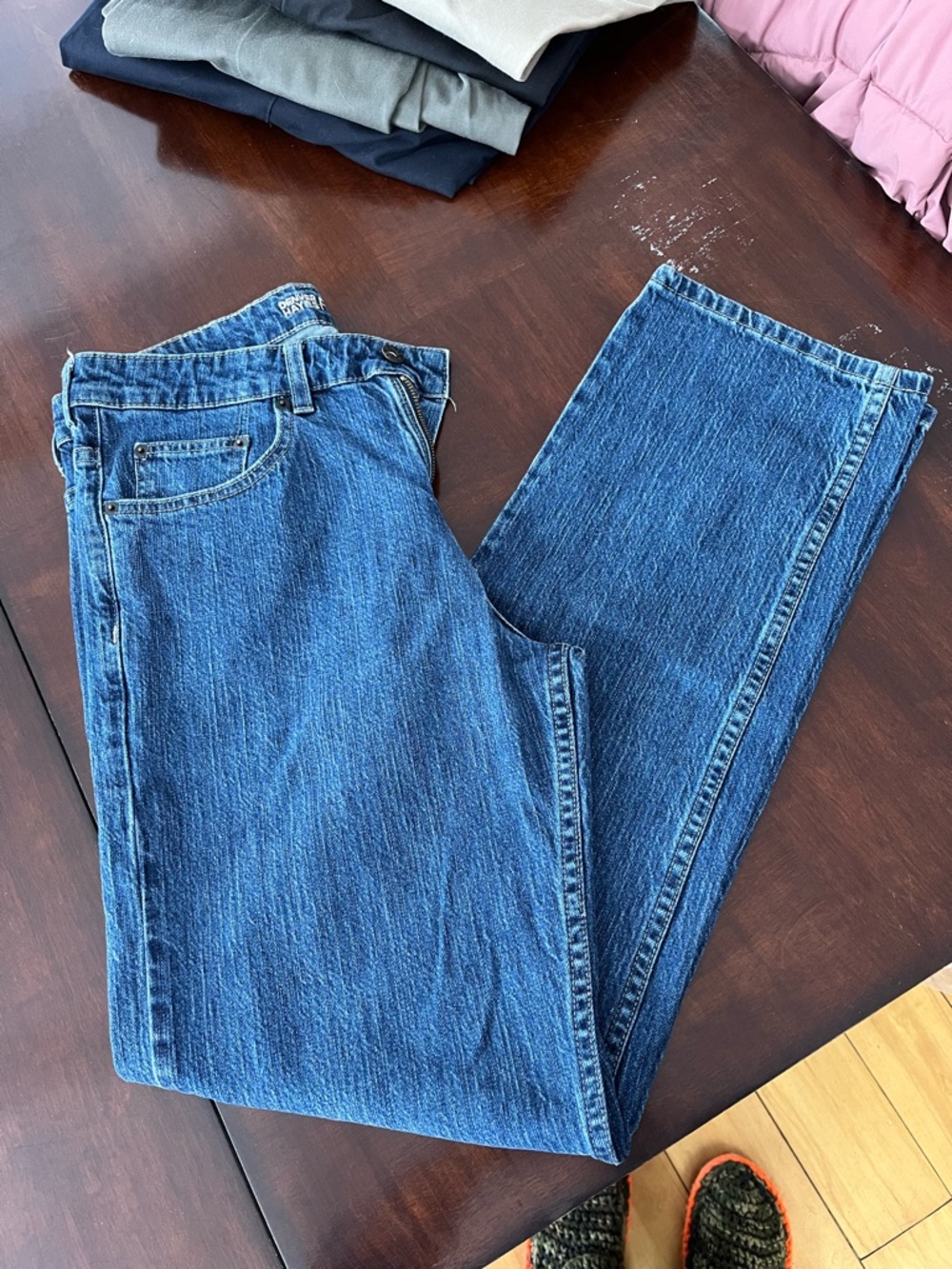 Denver Hayes Men's Blue Classic Jeans